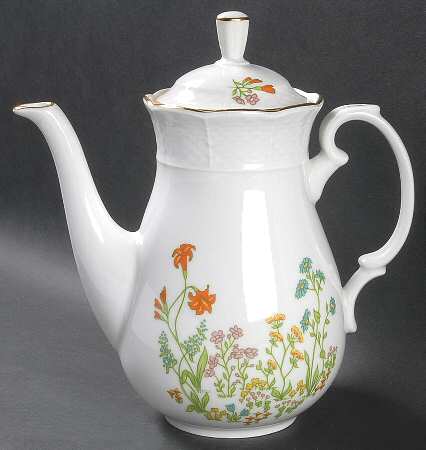 Mille Fleurs Coffee Pot & Lid