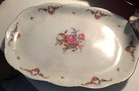 Astrid 15" Oval Serving Platter by Exclusive