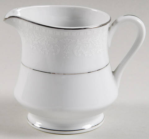 Bridal Brocade (Coupe) Creamer