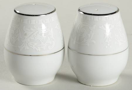 Bridal Brocade (Coupe) Salt & Pepper Set