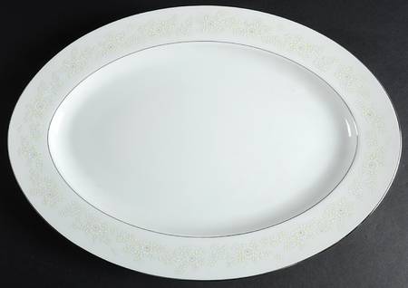 Elegance 14" Oval Serving Platter