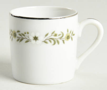 Romance Flat Demitasse Cup