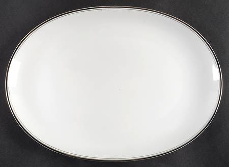 Sophisticate 14" Oval Serving Platter