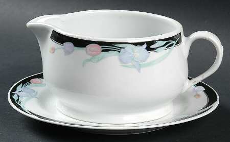Caravel Round Gravy Boat & Underplate