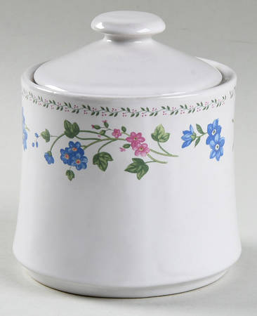 English Garden Sugar Bowl & Lid