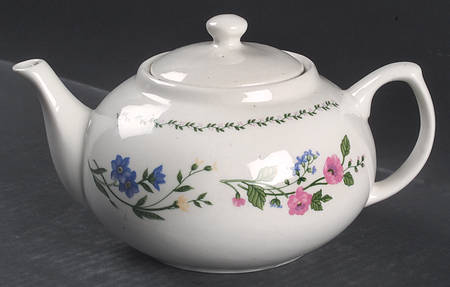English Garden Teapot & Lid