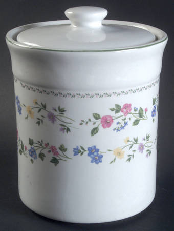 English Garden Extra Large Canister & Lid