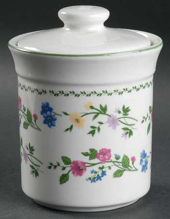 English Garden Small Canister & Lid