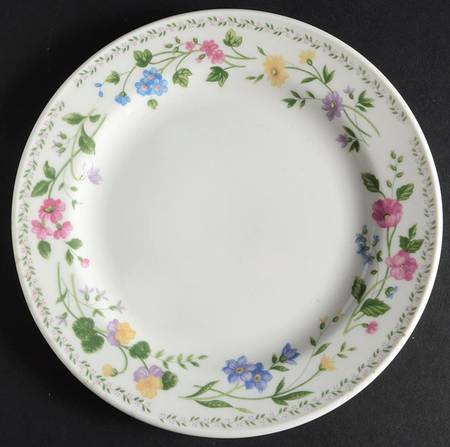 English Garden Salad Plate