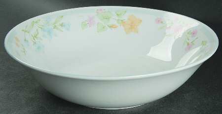Garden Bouquet 9" Round Vegetable Bowl