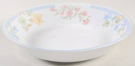 Garden Bouquet Coupe Soup Bowl
