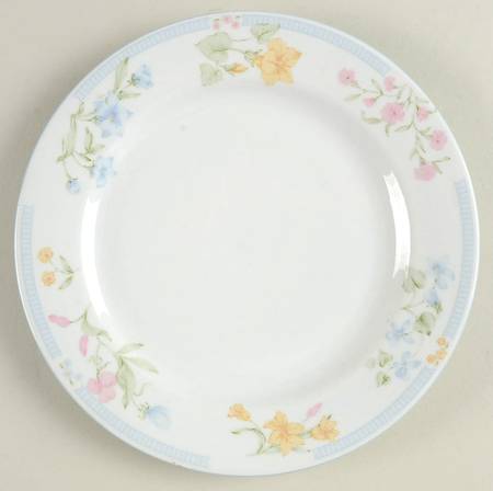 Garden Bouquet Luncheon Plate