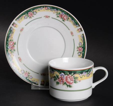 Legend Flat Cup & Saucer Set