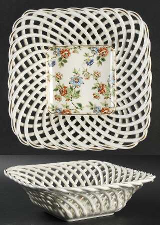 Eton 8" Square Open Weave Basket
