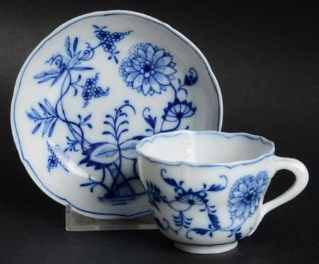 ERT1 Flat Demitasse Cup & Saucer Set