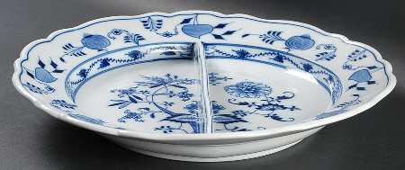 ERT1 Round Divided Vegetable Bowl