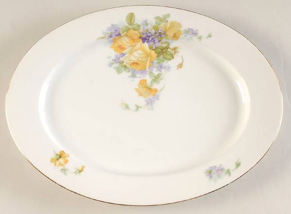 EAM13 12" Oval Serving Platter