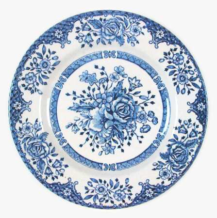 Kew Blue Bread & Butter Plate