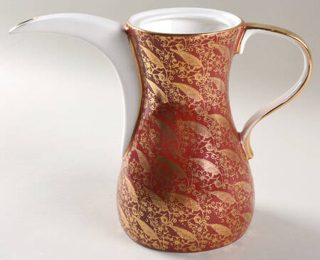 Sovereign Red Chocolate Pot No Lid