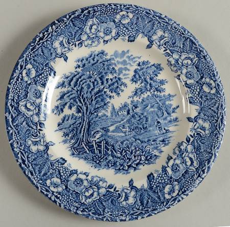 Kingswood Blue Salad Plate