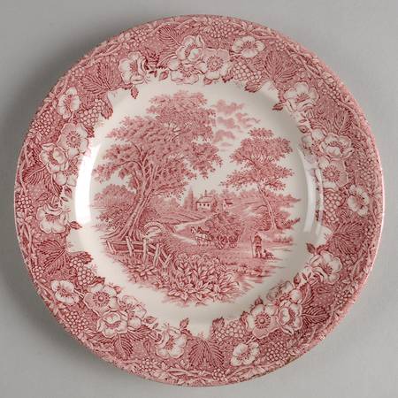 Kingswood Pink Salad Plate