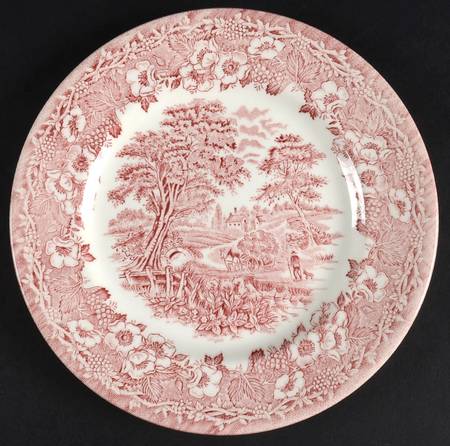 Kingswood Pink Bread & Butter Plate