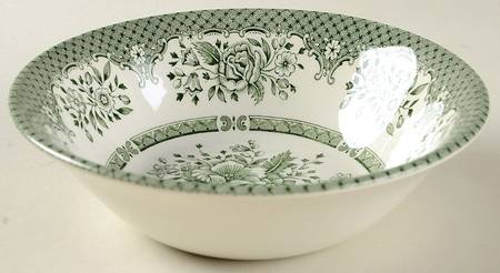 Kew Green Coupe Cereal Bowl