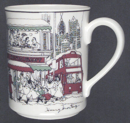Le Restaurant Christmas Mug