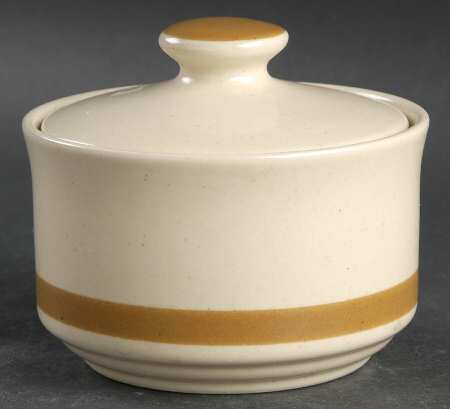 Autumn Meadow Sugar Bowl & Lid