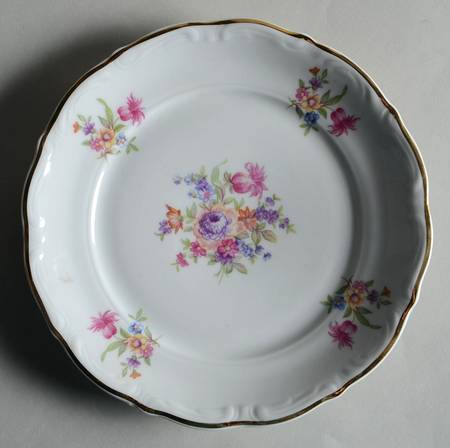 Rose Garden Bread & Butter Plate by Europa