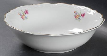 Rose Garden 8" Round Vegetable Bowl