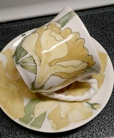 ERN5 Flat Cup & Saucer Set