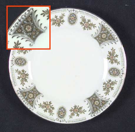 Fleurette Bread & Butter Plate