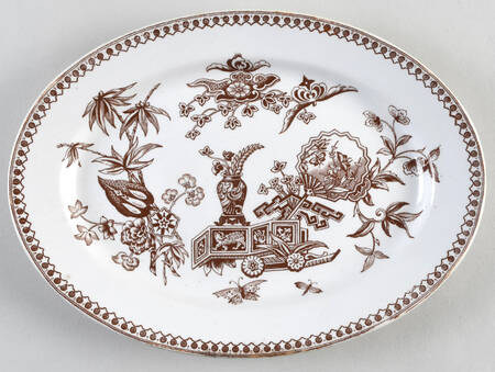 ELS3 10" Oval Serving Platter by Elsmore & Son