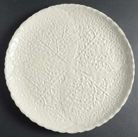 Georgian Leaf 12" Chop Plate (Round Platter)