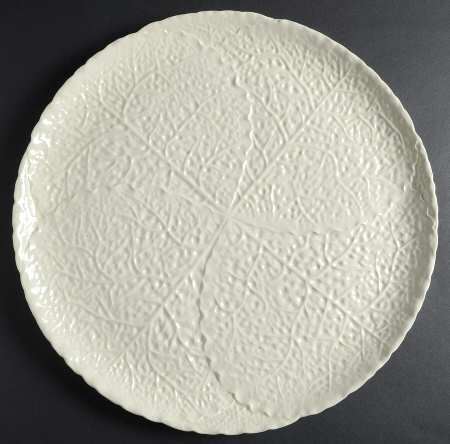 Georgian Leaf 15" Chop Plate (Round Platter)