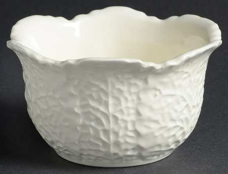 Georgian Leaf Open Sugar Bowl