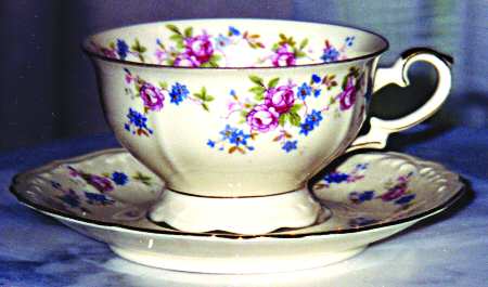 ESC57 Footed Cup & Saucer Set