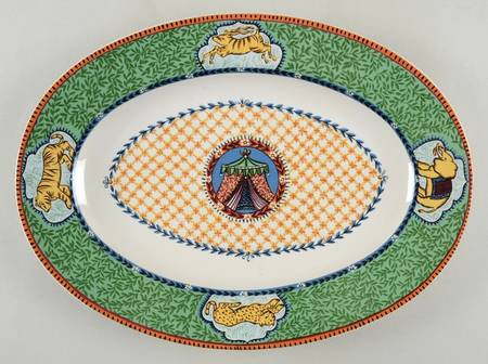 Katmandu 14" Oval Serving Platter