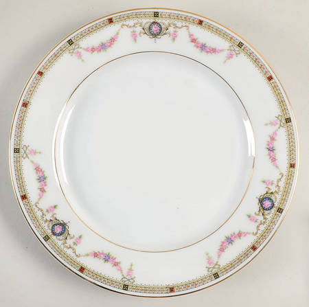 EAM21(WHITE RIM) Salad Plate