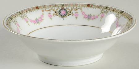 EAM21(WHITE RIM) Fruit/Dessert (Sauce) Bowl