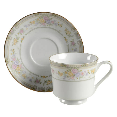 Manchester Footed Cup & Saucer Set