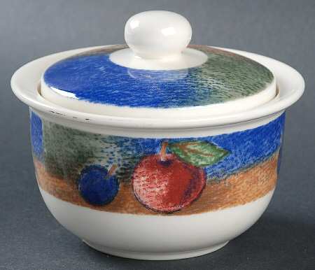 Still Life Sugar Bowl & Lid