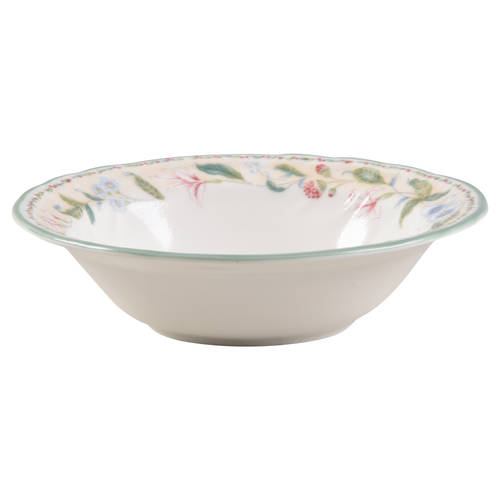 Floral Bay Rim Cereal Bowl