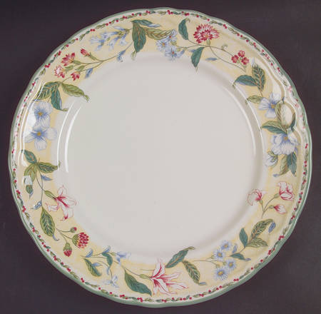 Floral Bay 12" Chop Plate (Round Platter)