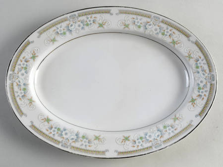 Leonora 14" Oval Serving Platter