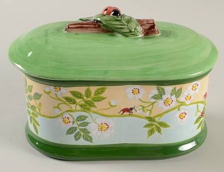 Robin's Nest 1 Quart Oval Covered Casserole