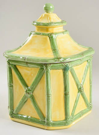Good Fortune Large Canister & Lid