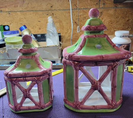 Good Fortune 2 Piece Votive Candleholder