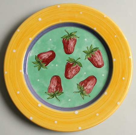 Fruit Punch Dessert/Pie Plate